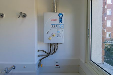 Apartamento para alugar com 38m², 1 quarto e 1 vagaDetalhe da area de serviço