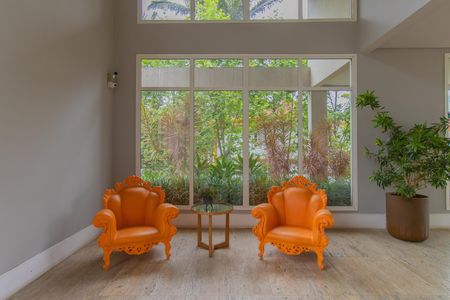 Apartamento para alugar com 38m², 1 quarto e 1 vagaHall social