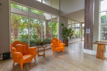Apartamento para alugar com 38m², 1 quarto e 1 vagaHall social