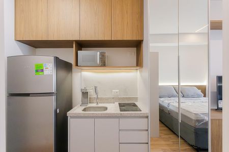 Studio para alugar com 25m², 1 quarto e sem vagaCozinha