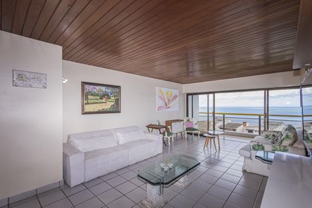 Sala de apartamento para alugar com 4 quartos, 180m² em  morro do sorocotuba, Guarujá