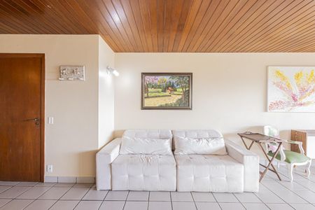 Sala de apartamento para alugar com 4 quartos, 180m² em  morro do sorocotuba, Guarujá