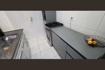 Cozinha de apartamento para alugar com 2 quartos, 53m² em Buritis, Belo Horizonte