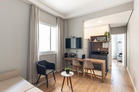 Apartamento para alugar com 33m², 1 quarto e sem vaga Apartamento para alugar com 33m², 1 quarto e sem vagaSala