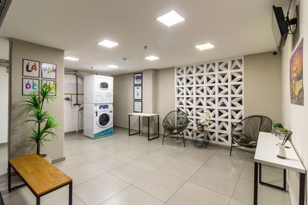 Apartamento para alugar com 33m², 1 quarto e sem vaga Apartamento para alugar com 33m², 1 quarto e sem vagaLavanderia