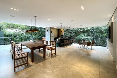 Espaço Gourmet de casa de condomínio à venda com 5 quartos, 396m² em Bosque Residencial do Jambreiro, Nova Lima