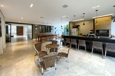 Espaço Gourmet de casa de condomínio à venda com 5 quartos, 1205m² em Bosque Residencial do Jambreiro, Nova Lima