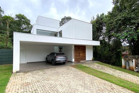 Fachada de casa de condomínio à venda com 5 quartos, 1205m² em Bosque Residencial do Jambreiro, Nova Lima