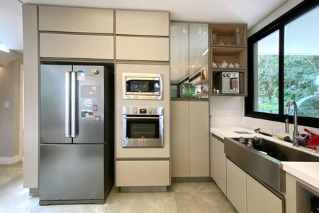 Cozinha de casa de condomínio à venda com 5 quartos, 1205m² em Bosque Residencial do Jambreiro, Nova Lima