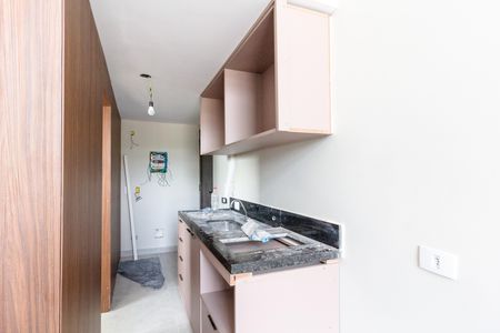 Cozinha de kitnet/studio para alugar com 1 quarto, 34m² em Vila Galvão, Guarulhos