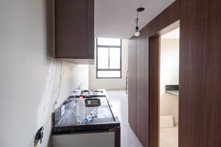 Studio para alugar com 34m², 1 quarto e sem vagaCozinha
