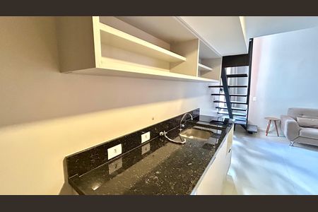 Studio para alugar com 34m², 1 quarto e sem vaga Studio para alugar com 34m², 1 quarto e sem vagaCozinha