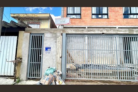 Studio para alugar com 34m², 1 quarto e sem vaga Studio para alugar com 34m², 1 quarto e sem vagaPlaca instalada na fachada do imóvel