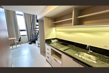 Studio para alugar com 34m², 1 quarto e sem vagaCozinha