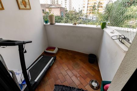 Varanda da Sala de apartamento à venda com 3 quartos, 72m² em Vila Andrade, São Paulo