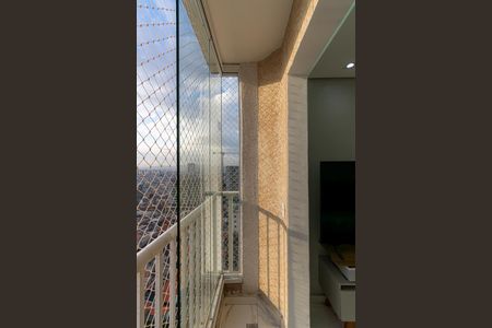 Varanda da Sala de apartamento para alugar com 2 quartos, 37m² em Vila Virginia, São Paulo