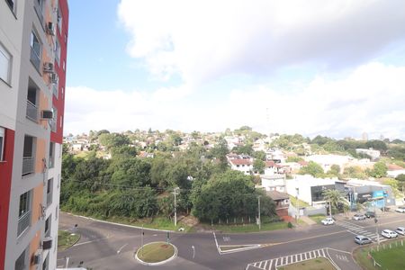 sacada vista de apartamento à venda com 2 quartos, 56m² em Operário, Novo Hamburgo