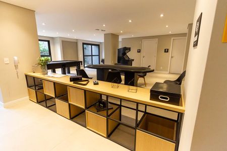 Studio para alugar com 25m², 1 quarto e sem vaga Studio para alugar com 25m², 1 quarto e sem vagaEspaço de Jogos