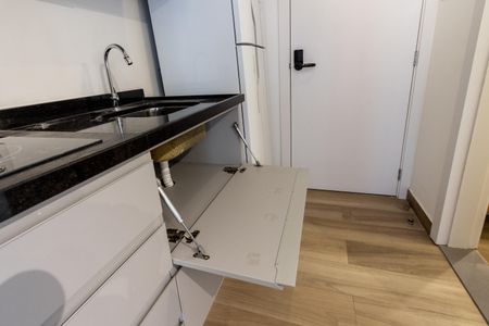 Studio para alugar com 25m², 1 quarto e sem vaga Studio para alugar com 25m², 1 quarto e sem vagaCozinha