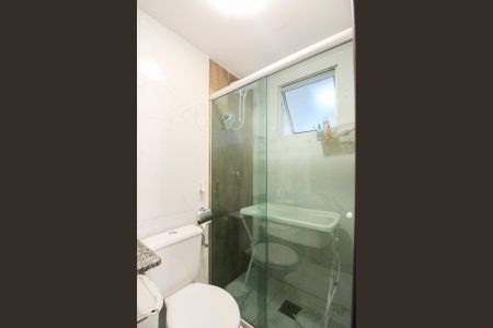 Banheiro da Suíte de apartamento à venda com 3 quartos, 70m² em Jardim Alvorada, Belo Horizonte