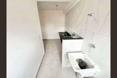 Apartamento à venda com 44m², 2 quartos e 1 vagaCozinha e Área de Serviço