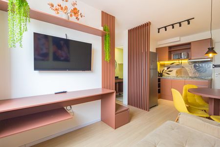 Sala de apartamento para alugar com 2 quartos, 43m² em Brás, São Paulo