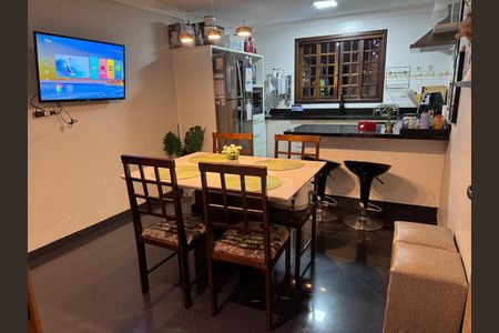 Cozinha de casa para alugar com 1 quarto, 125m² em Chácara Sergipe, São Bernardo do Campo