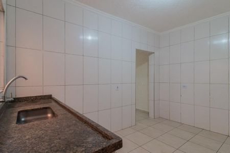 Cozinha de casa para alugar com 1 quarto, 70m² em Vila Tavares, Mauá