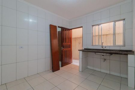 Cozinha de casa para alugar com 1 quarto, 70m² em Vila Tavares, Mauá