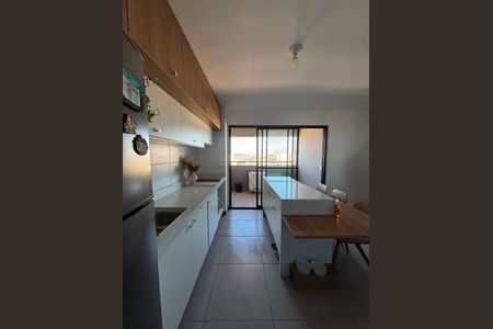 Cozinha de apartamento para alugar com 3 quartos, 55m² em Vila Assis Brasil, Mauá