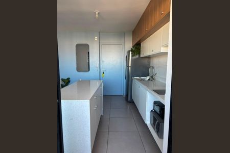 Cozinha de apartamento para alugar com 3 quartos, 55m² em Vila Assis Brasil, Mauá