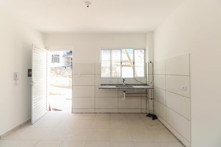 Sala e Cozinha  de apartamento para alugar com 1 quarto, 32m² em Penha de França, São Paulo