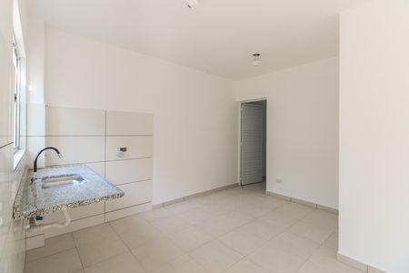 Sala e Cozinha de apartamento para alugar com 1 quarto, 32m² em Penha de França, São Paulo
