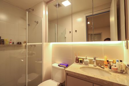 Apartamento à venda com 54m², 2 quartos e 1 vagaBanheiro da Suíte