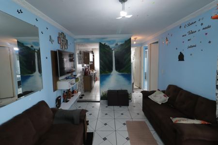 Sala de apartamento para alugar com 2 quartos, 44m² em São Pedro, Osasco