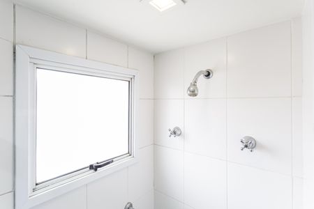 Banheiro da Suíte de apartamento para alugar com 1 quarto, 29m² em Vila Olímpia, São Paulo