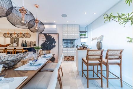Apartamento para alugar com 184m², 3 quartos e 3 vagas Apartamento para alugar com 184m², 3 quartos e 3 vagasSala de jantar