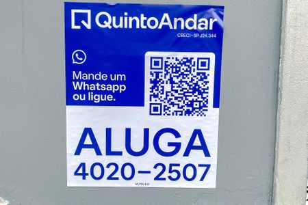 Apartamento para alugar com 30m², 1 quarto e sem vaga Apartamento para alugar com 30m², 1 quarto e sem vagaPlaquinha