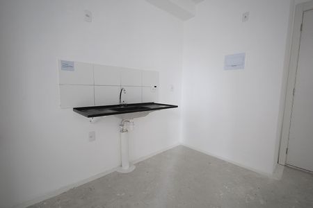 Cozinha de apartamento à venda com 2 quartos, 37m² em Jardim, Santo André