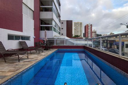 Área comum - Piscina de apartamento para alugar com 2 quartos, 74m² em Canto do Forte, Praia Grande