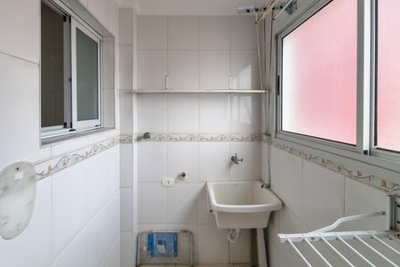 Área de Serviço de apartamento para alugar com 2 quartos, 74m² em Canto do Forte, Praia Grande