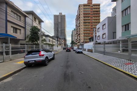 Vista da Rua de apartamento para alugar com 2 quartos, 74m² em Canto do Forte, Praia Grande