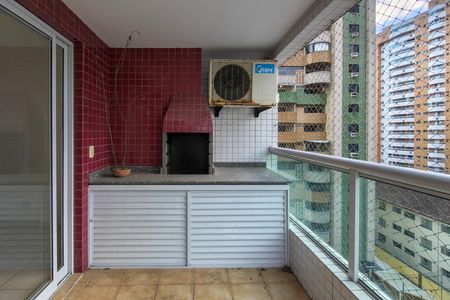 Sacada  de apartamento para alugar com 2 quartos, 74m² em Canto do Forte, Praia Grande
