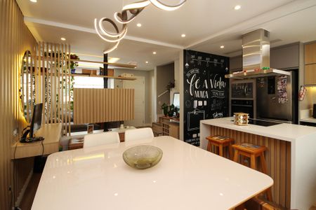 Casa de condomínio para alugar com 90m², 3 quartos e 2 vagas Casa de condomínio para alugar com 90m², 3 quartos e 2 vagasSala de Jantar