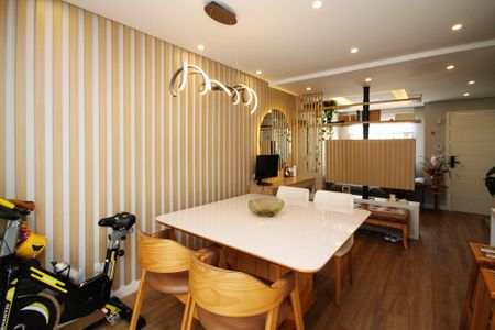 Sala de Jantar de casa de condomínio para alugar com 3 quartos, 90m² em Parque Dom Henrique, Cotia
