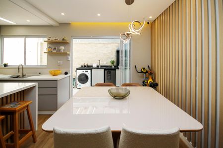 Casa de condomínio para alugar com 90m², 3 quartos e 2 vagas Casa de condomínio para alugar com 90m², 3 quartos e 2 vagasSala de Jantar