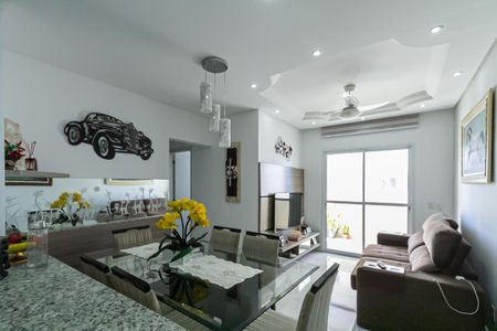 Sala de apartamento para alugar com 3 quartos, 72m² em Rudge Ramos, São Bernardo do Campo
