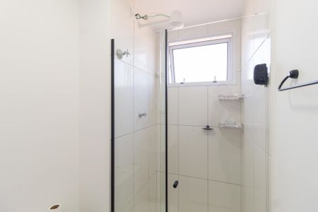 Banheiro de apartamento para alugar com 1 quarto, 27m² em Chacara Santa Lucia, Carapicuíba