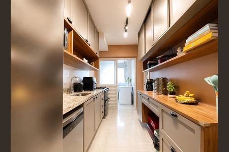 Cozinha de apartamento à venda com 3 quartos, 117m² em Osvaldo Cruz, São Caetano do Sul