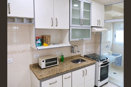 Cozinha de apartamento para alugar com 3 quartos, 87m² em Monte Castelo, São José dos Campos